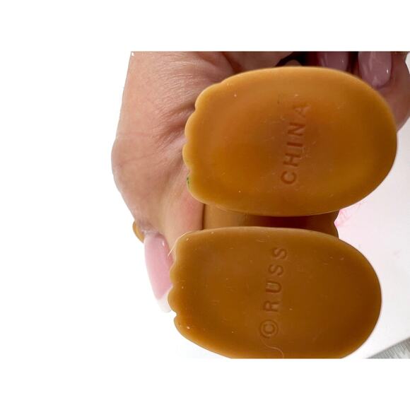 Vintage Russ Lucky Troll Doll Pink Hair Brown Eyes Clapping Hands - Picture 7 of 8